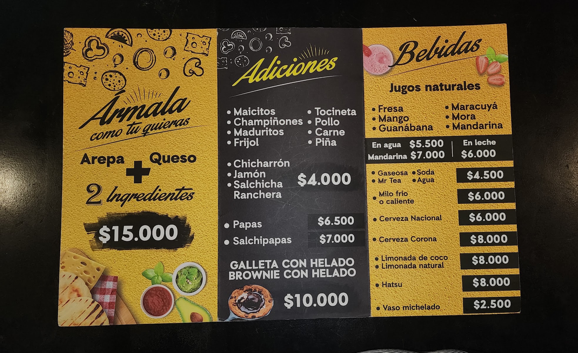 Arepitas Rellenitas.
