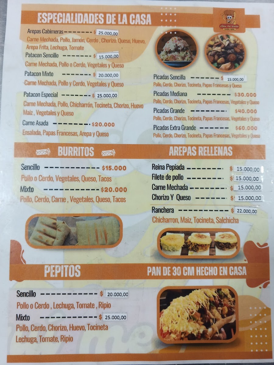 Aquí me quedo - comidas rápidas