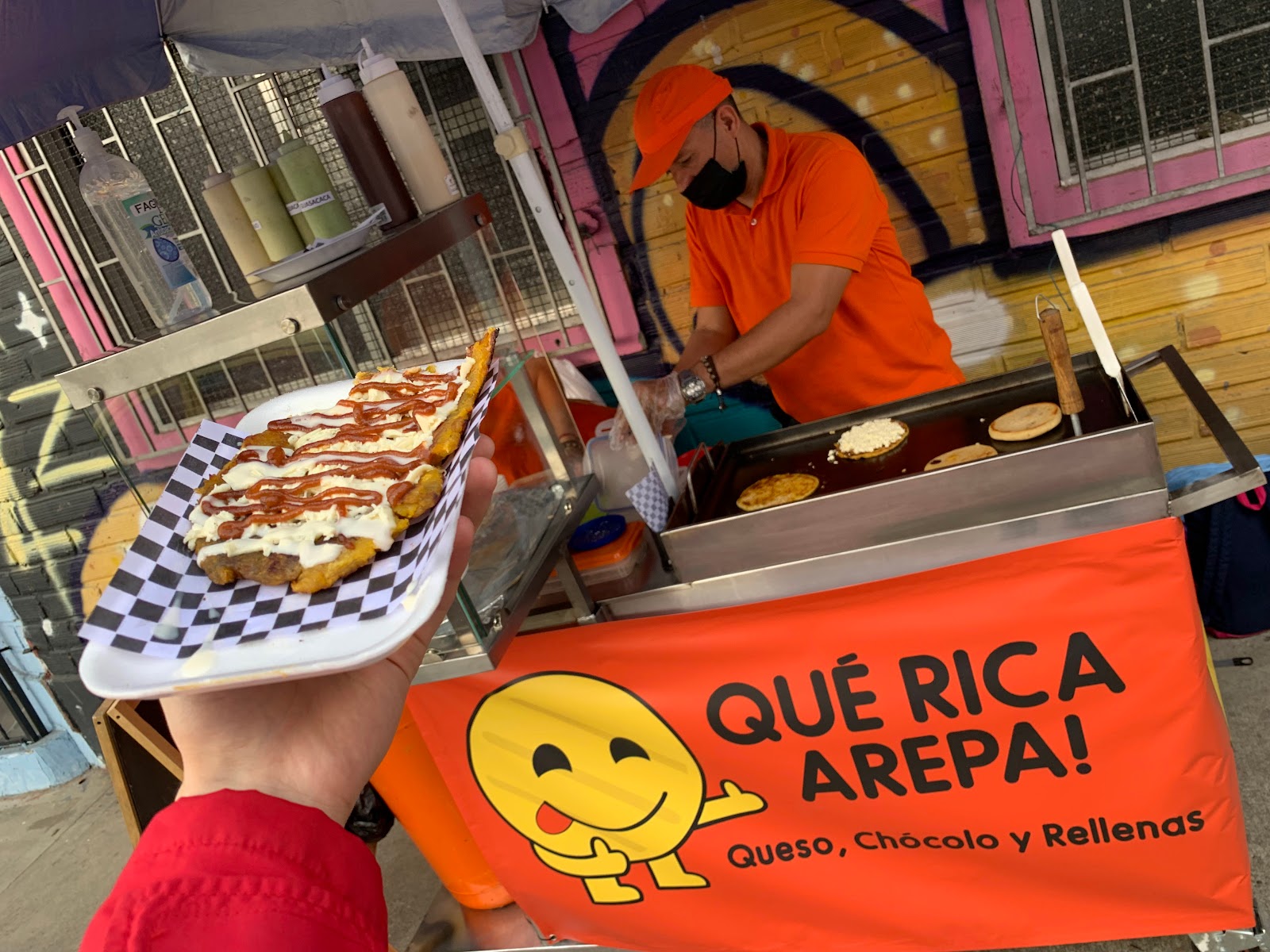 Qué rica arepa!