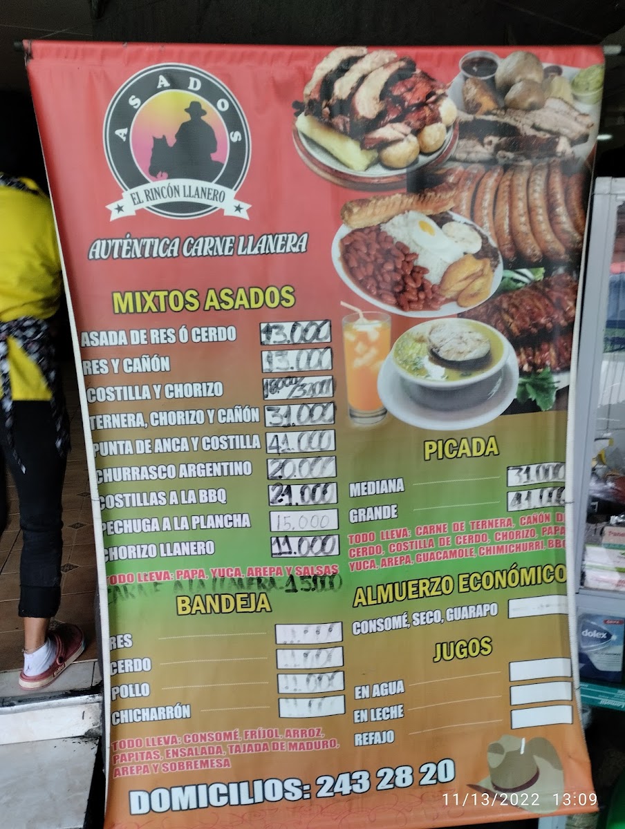 Asados El Rincón Llanero