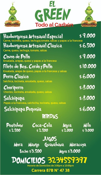 El green todo al carbon