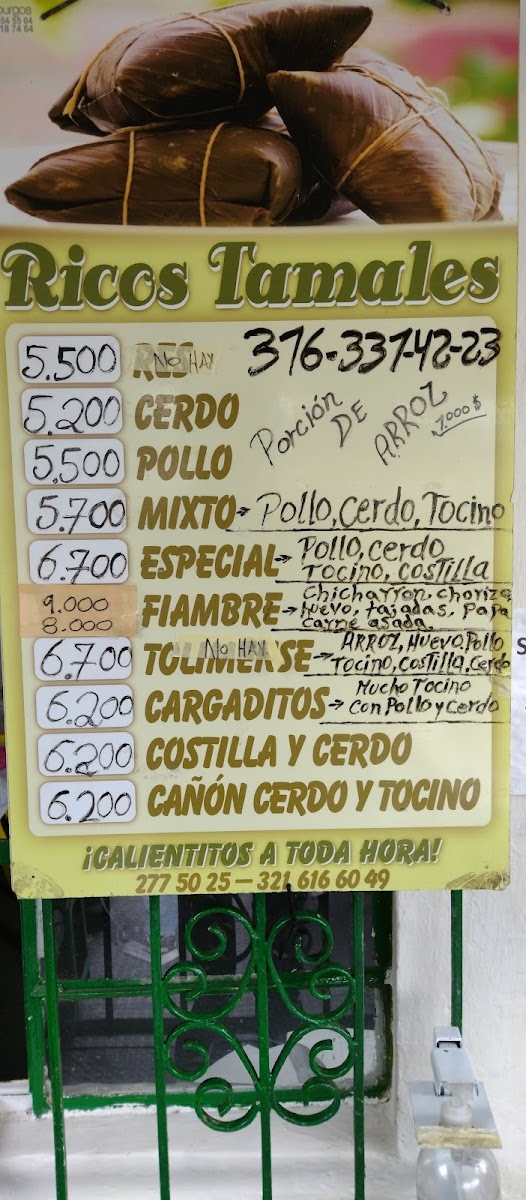 Tamales y Ropa