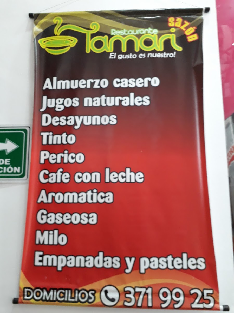 Restaurant Sazón Tamari