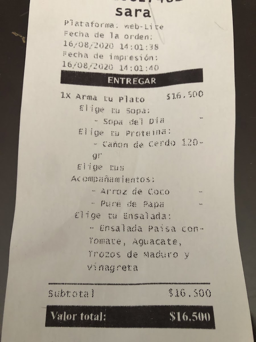 Mitos comida típica