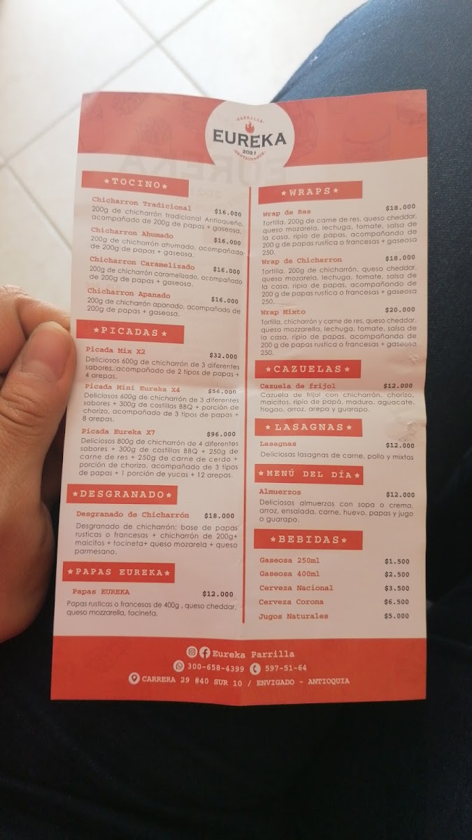 EUREKA PARRILLA