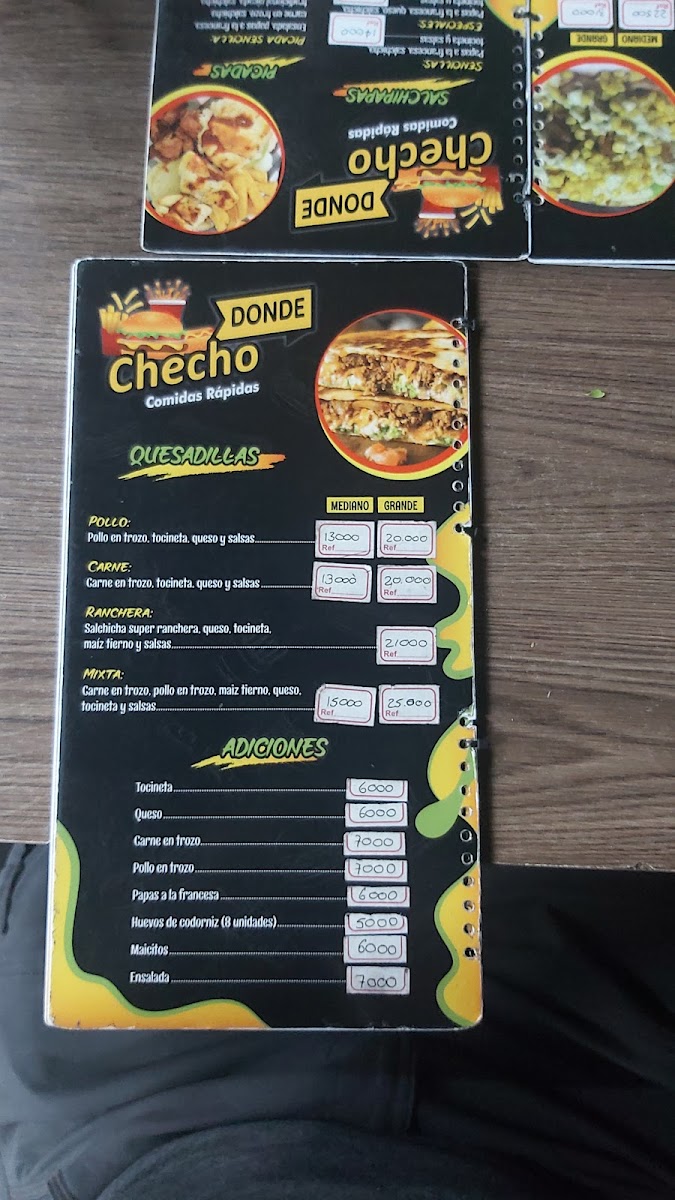 Donde CHECHO Comida Rapida