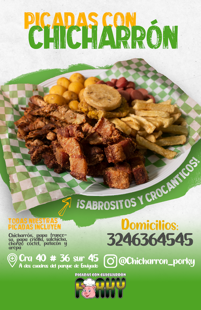 CHICHARRONES PORKY ENVIGADO