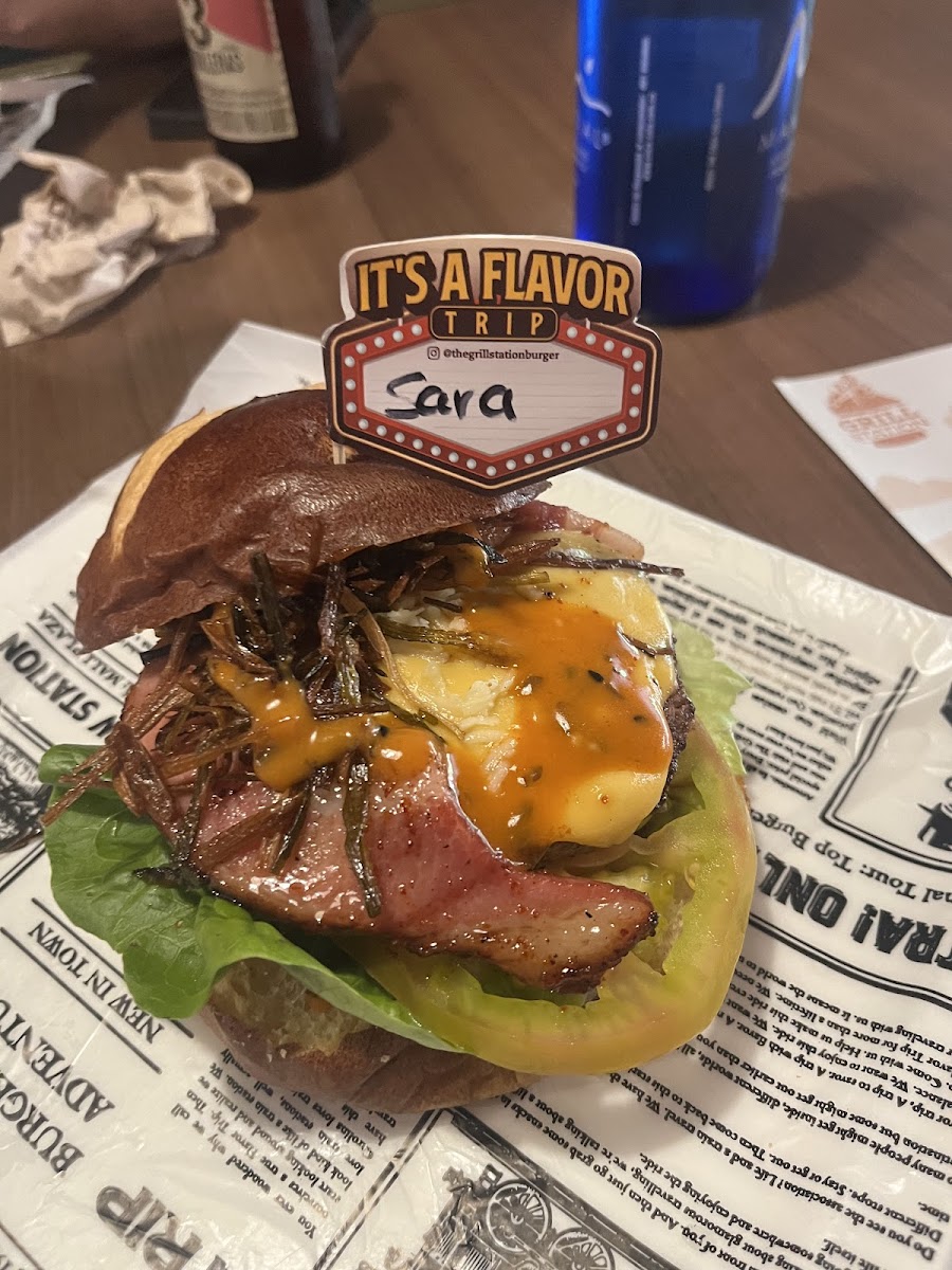 The Grill Station Burger