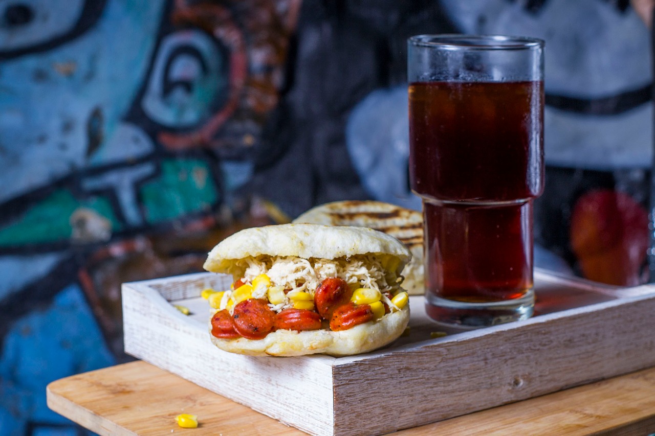 Las Quesudas, Arepas al carbón