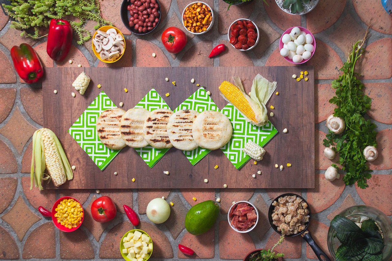 Las Quesudas, Arepas al carbón