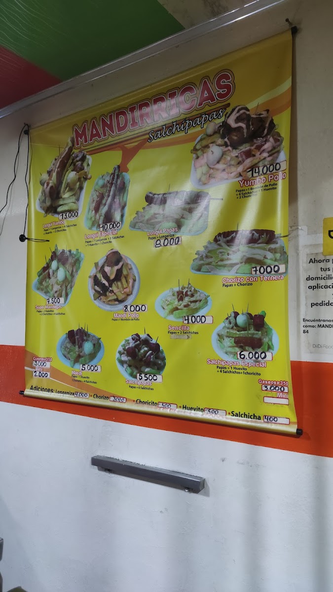 Comidas Rápidas Mandirricas