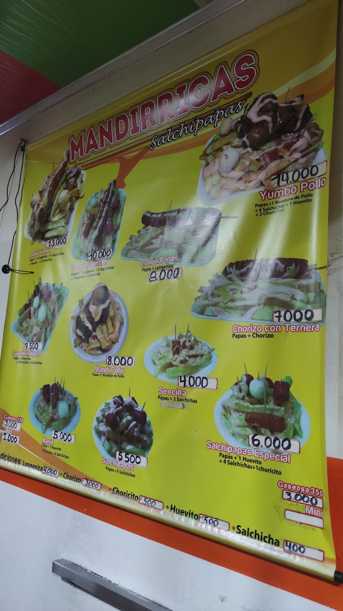 Comidas Rápidas Mandirricas