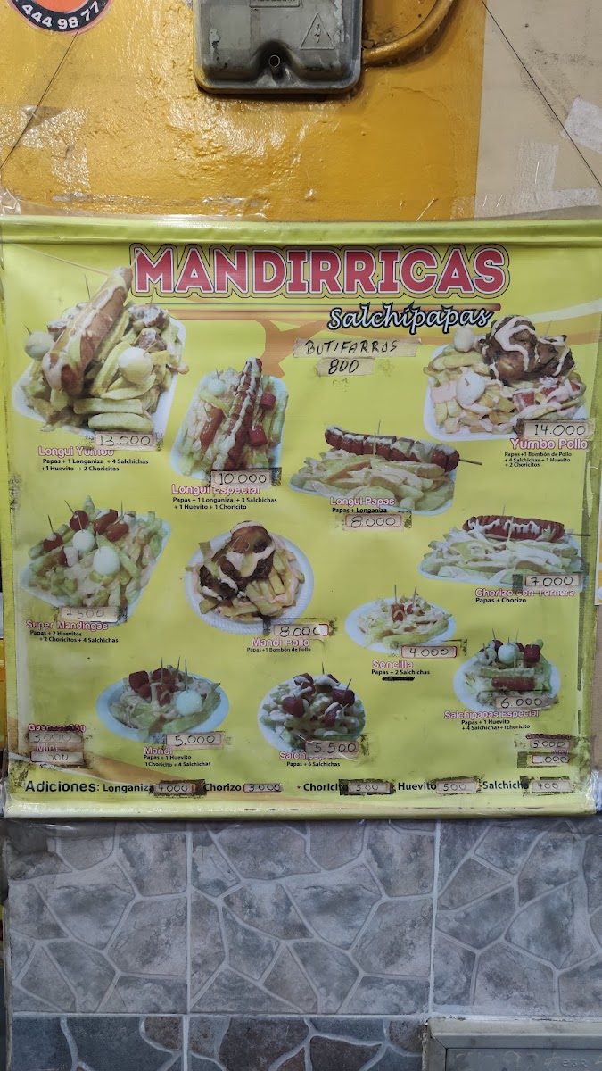 Comidas Rápidas Mandirricas