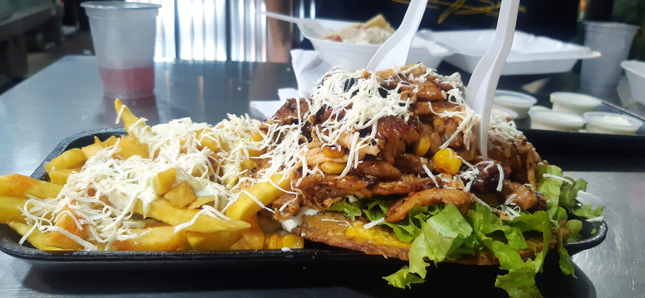 Comidas rápidas el gordo y el flaco
