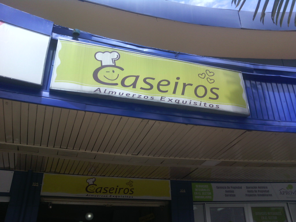 caseiros almuerzos exquisitos