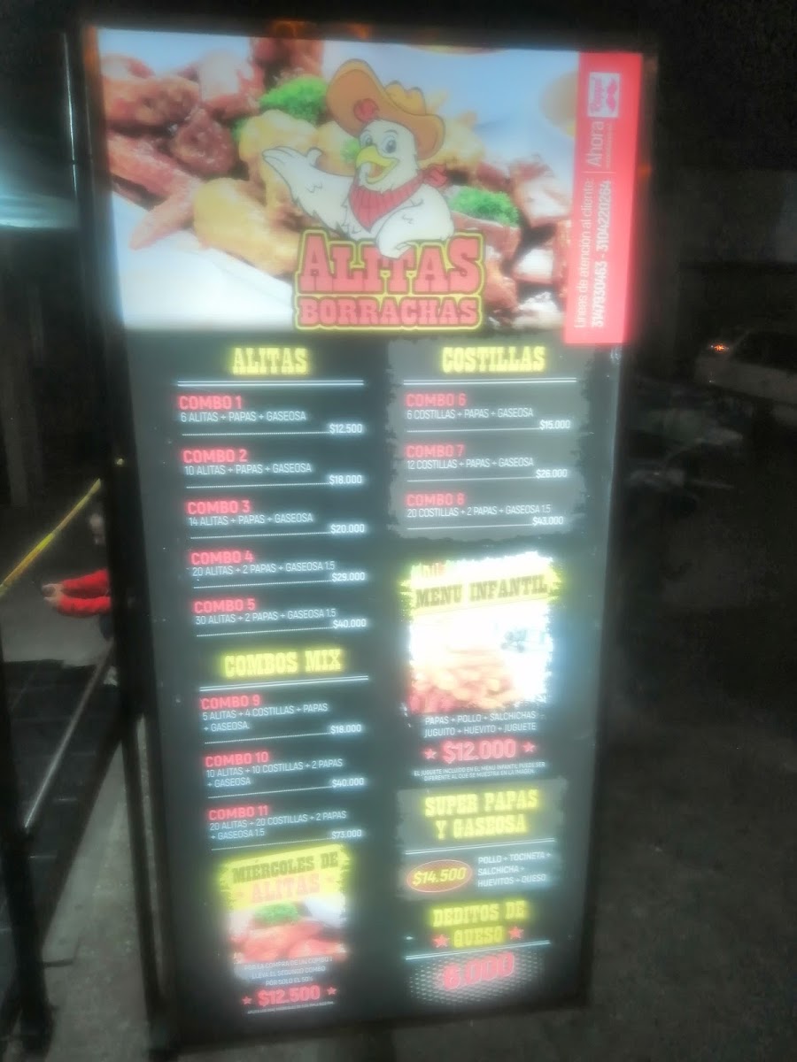 Alitas Borrachas