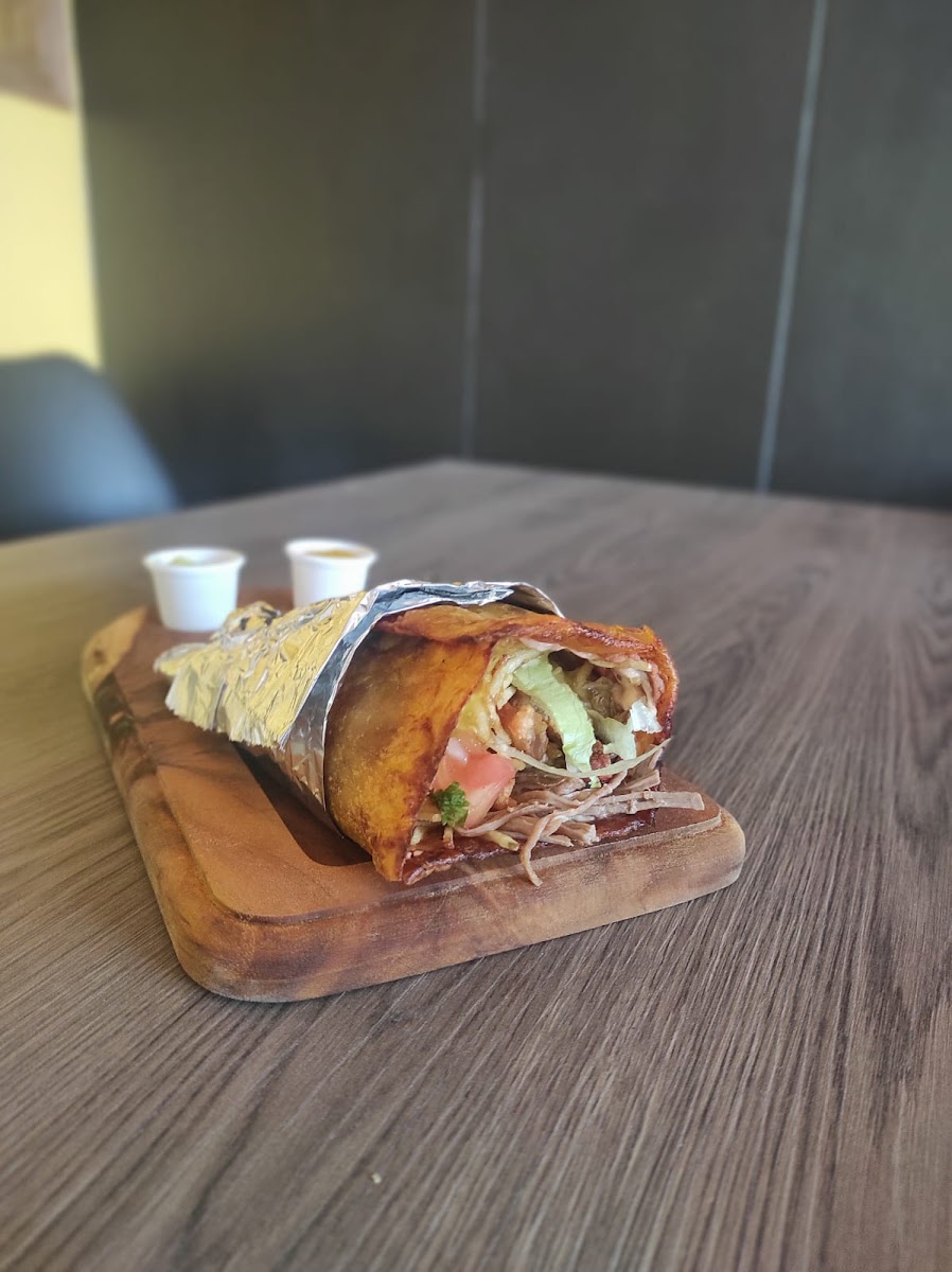 Q' cabron burrito de patacon