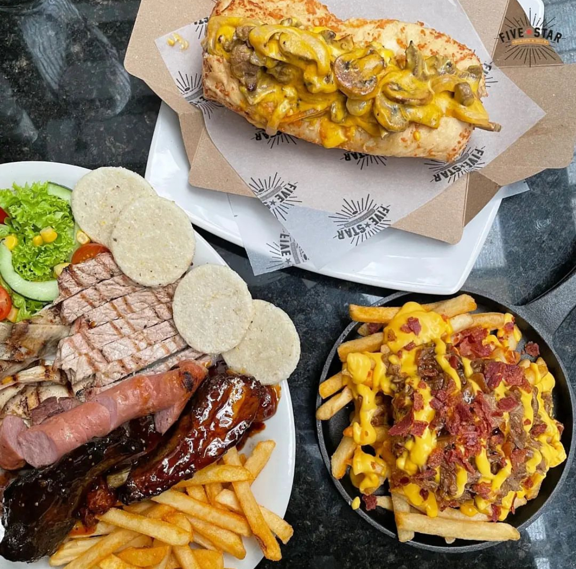 Five Star Burger and Hot’s