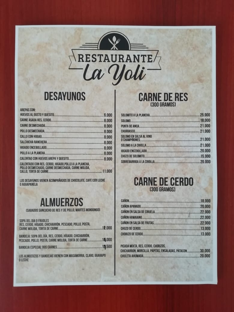Restaurante La Yoli