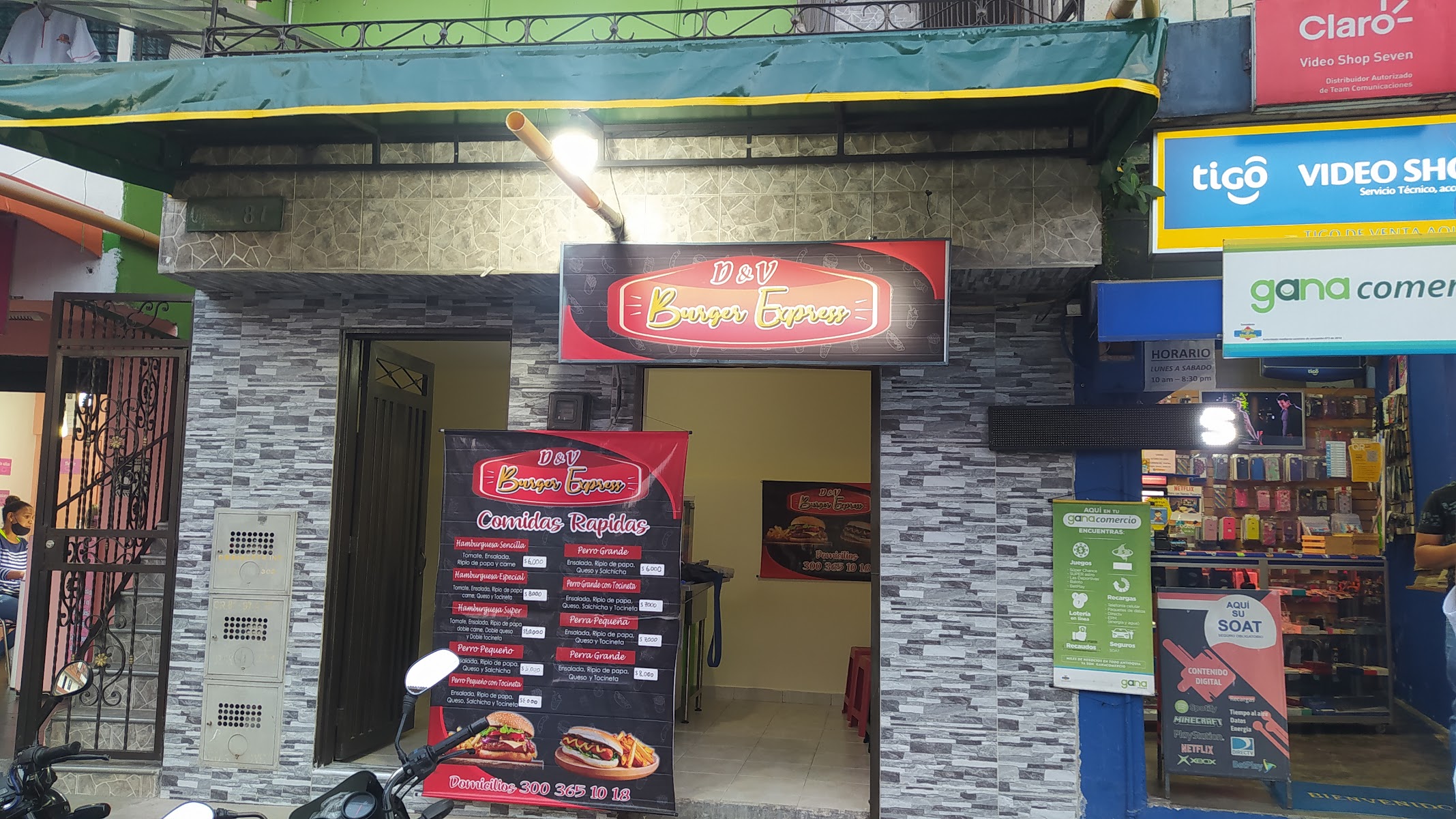 D&V burger express