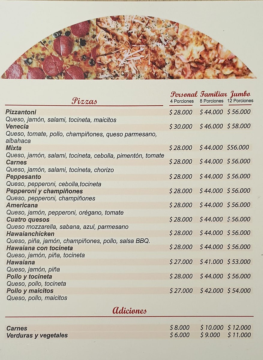 Pizzantoni Pastas