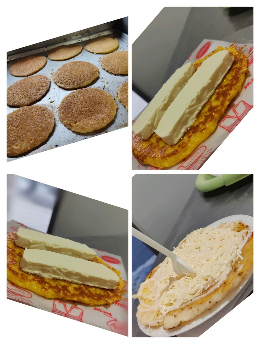 Arepas de chocolo Donde Chucho