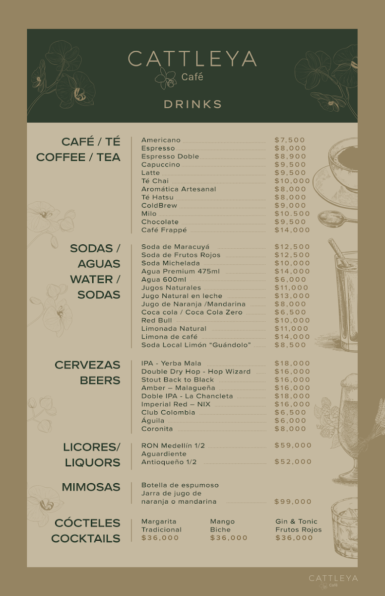 Cattleya café Laureles