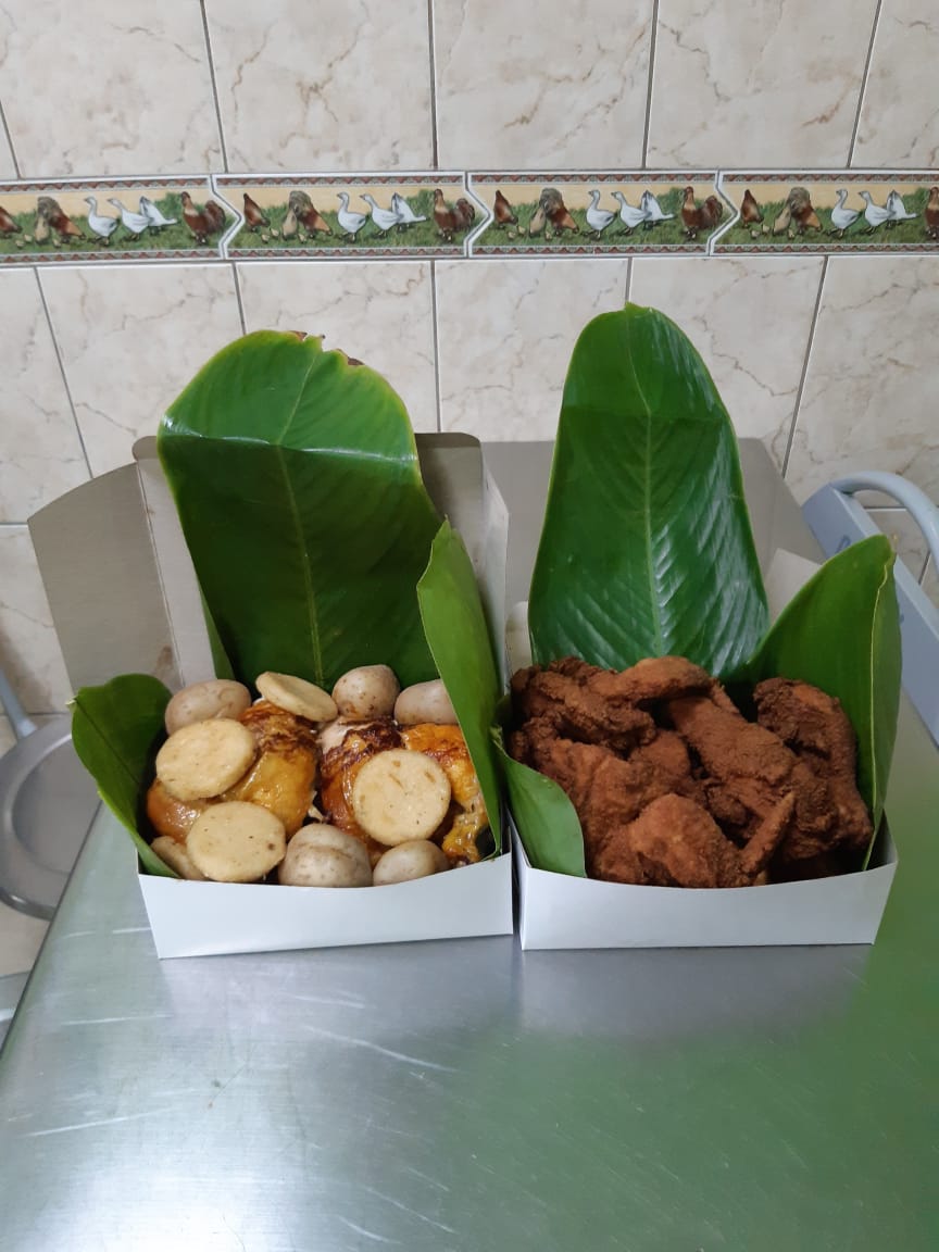 Pollos al carbon y a la broster