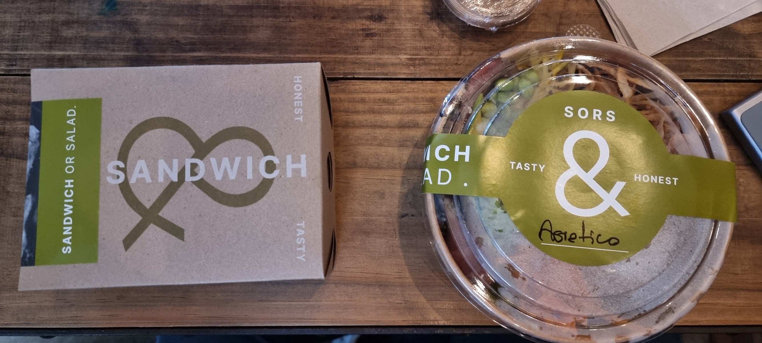 Sandwich or Salad