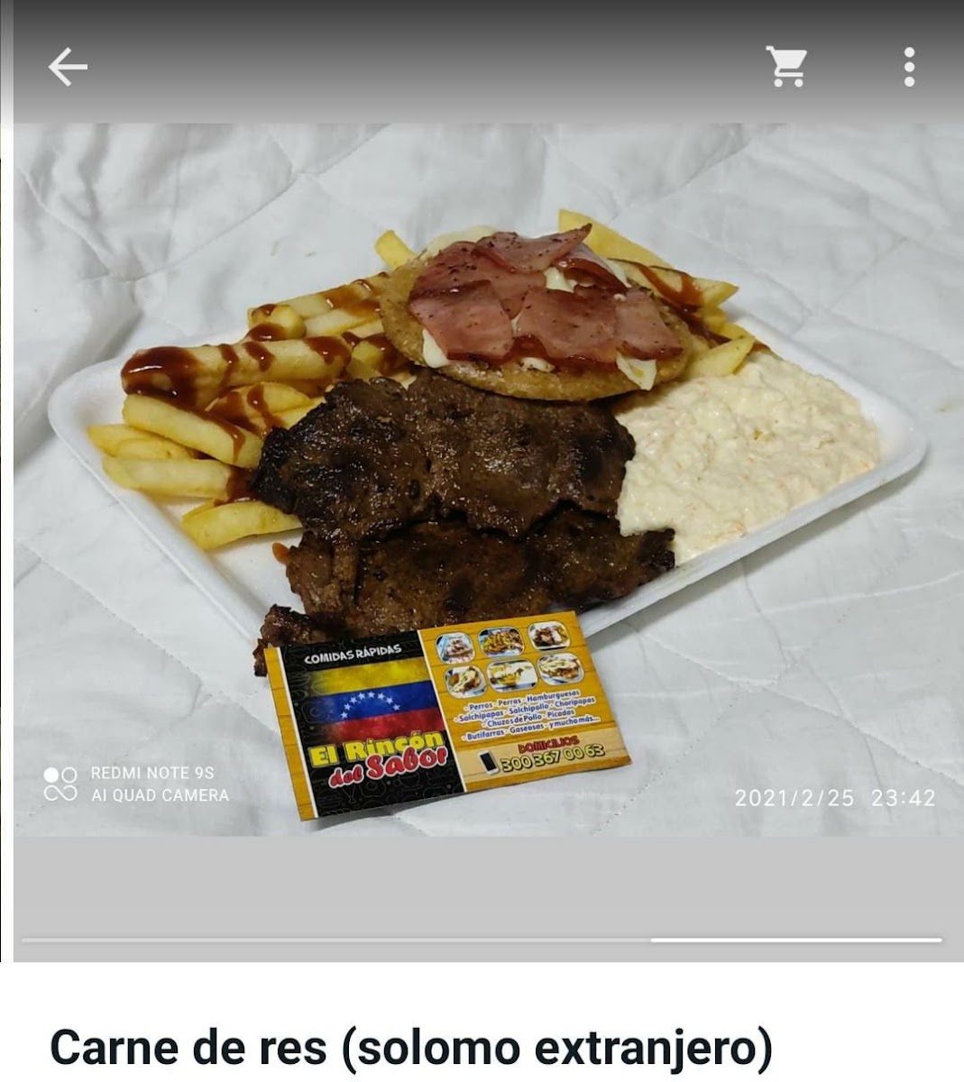 RESTAURANTE EL RINCON DEL SABOR VENEZOLANO