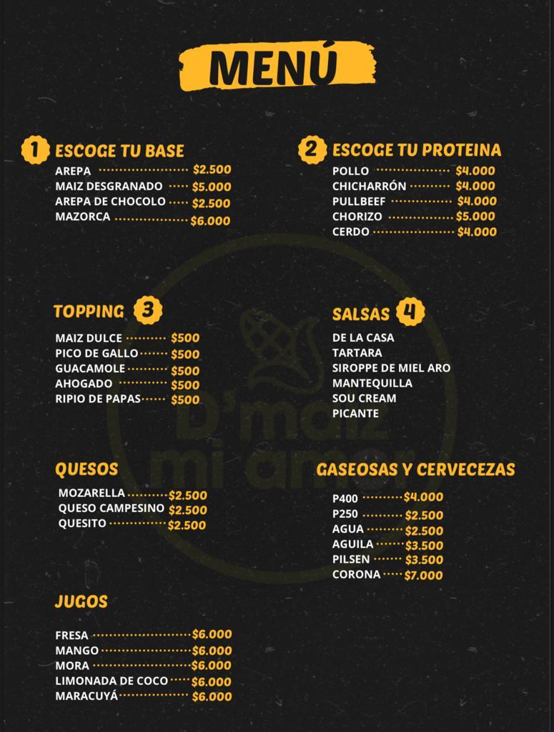 D’ maíz mi amor