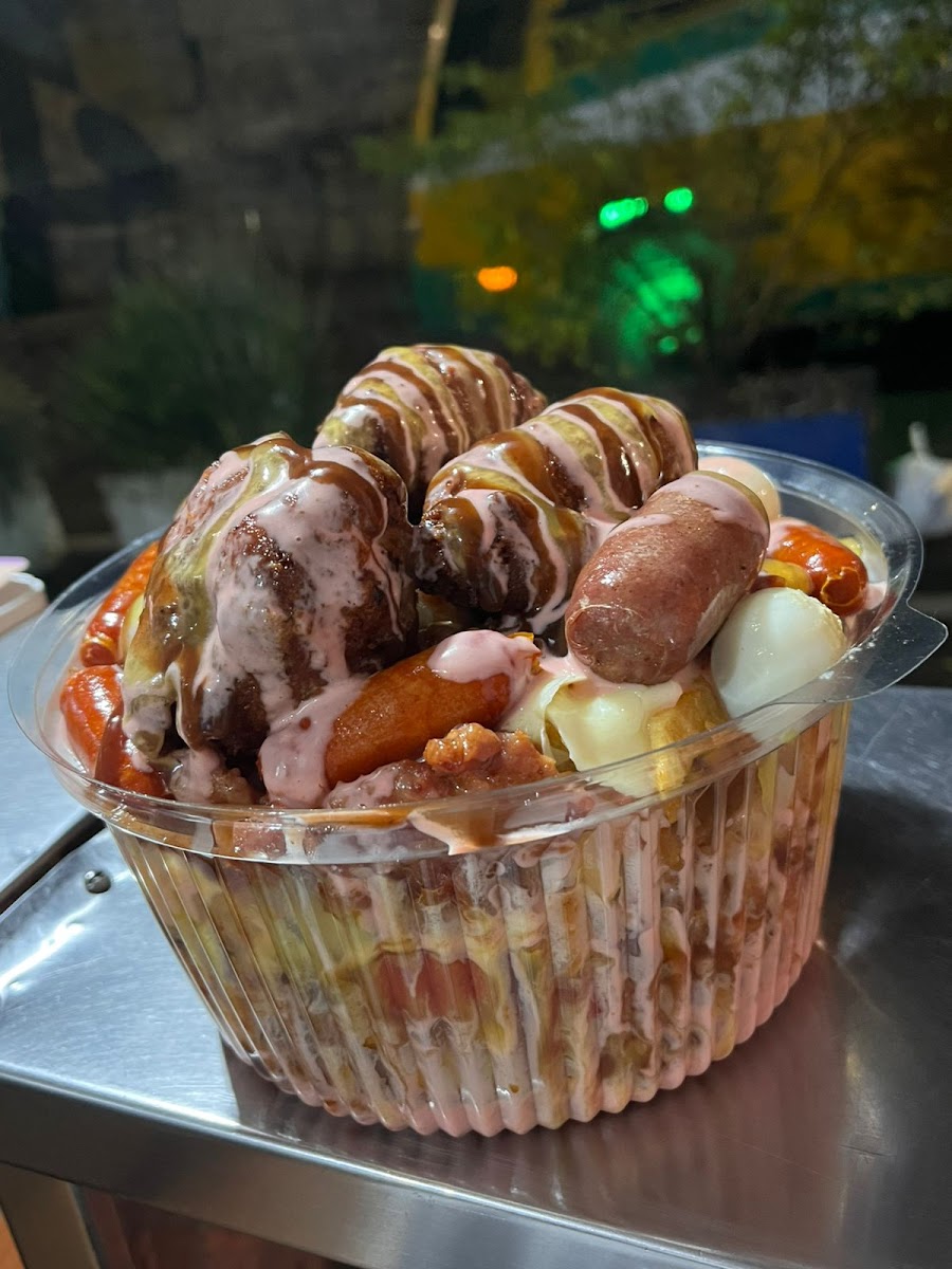 Salchipapas Super Mandingas