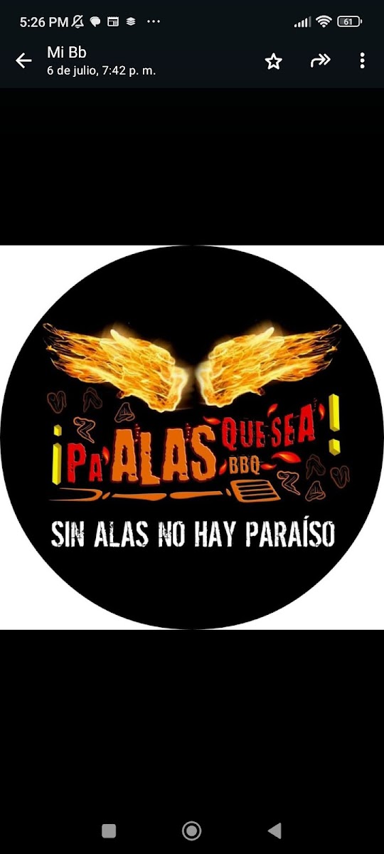 PA ALAS QUE SEA