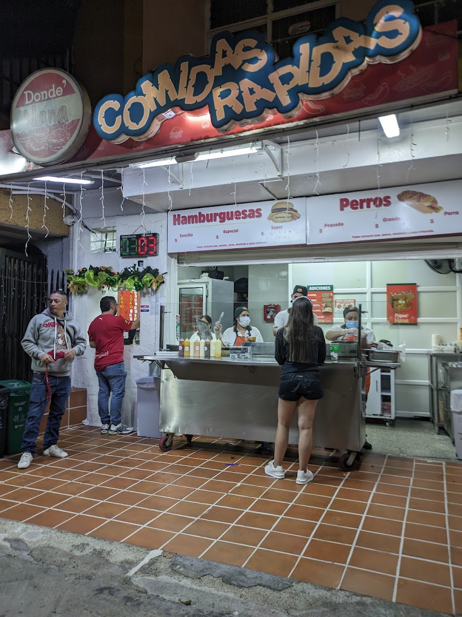 Donde Nana comida rapida