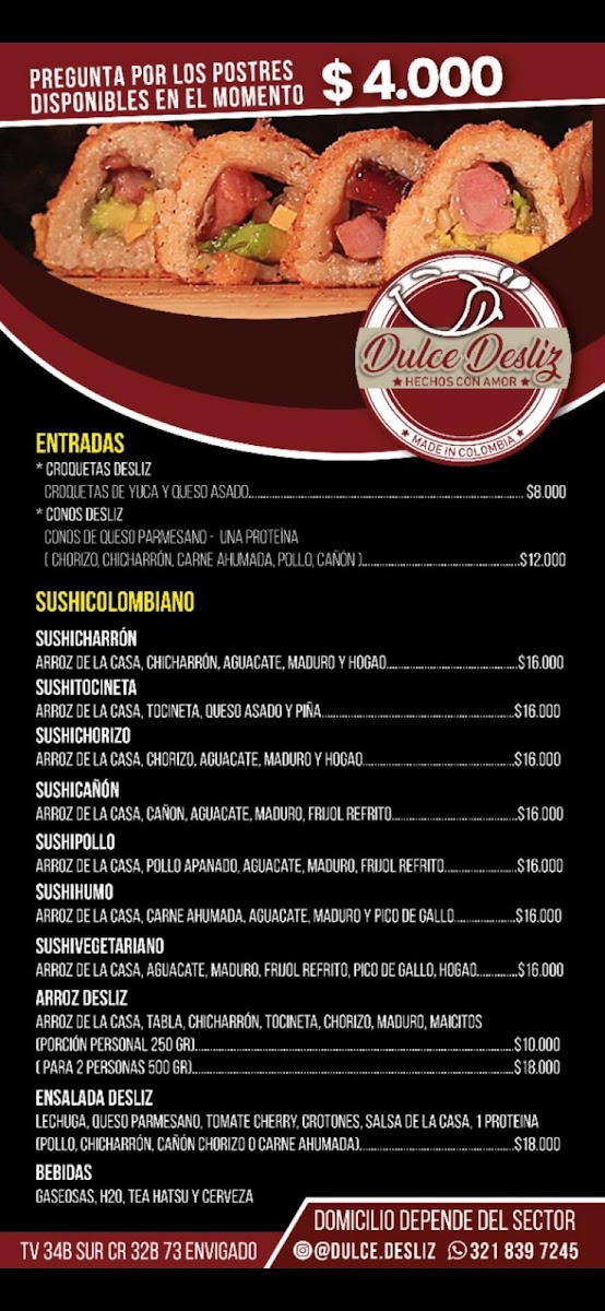 Sushi Colombiano