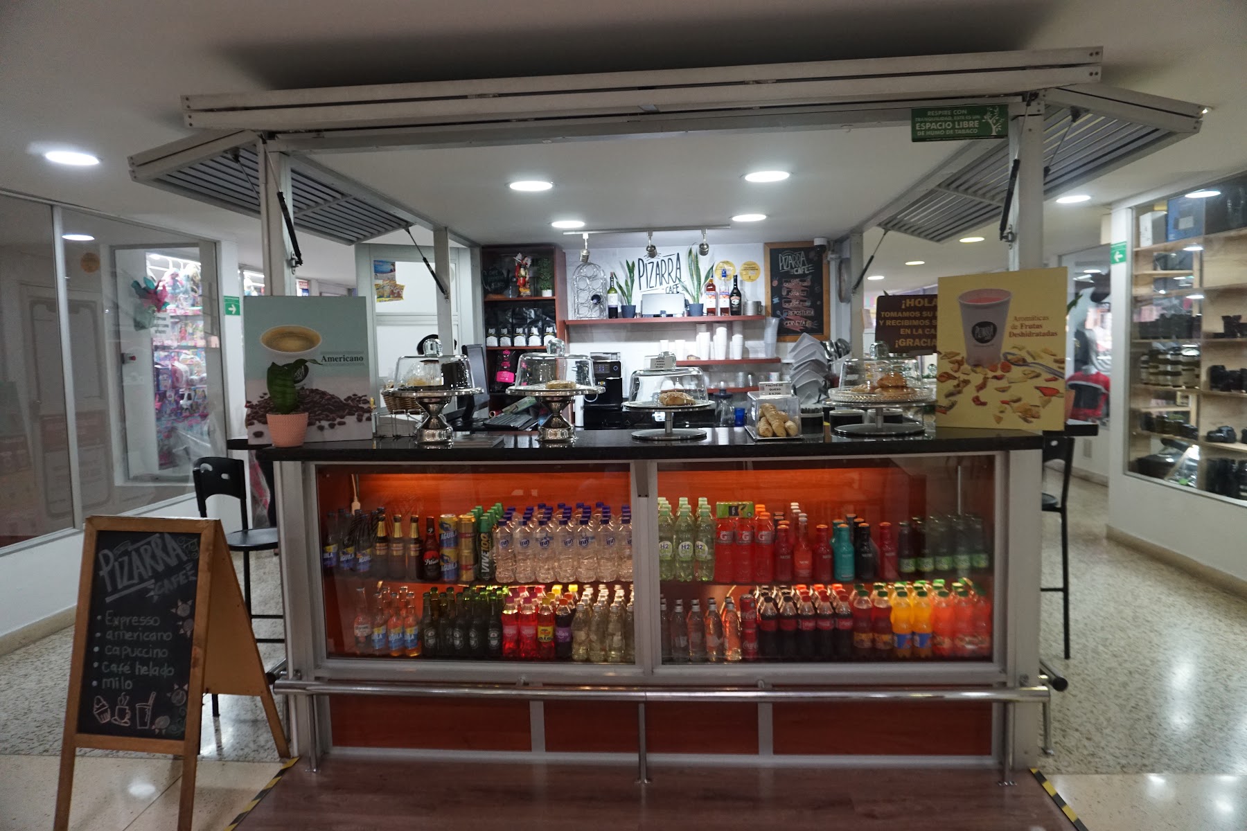 Pizarra Café Medellín- Primer Nivel