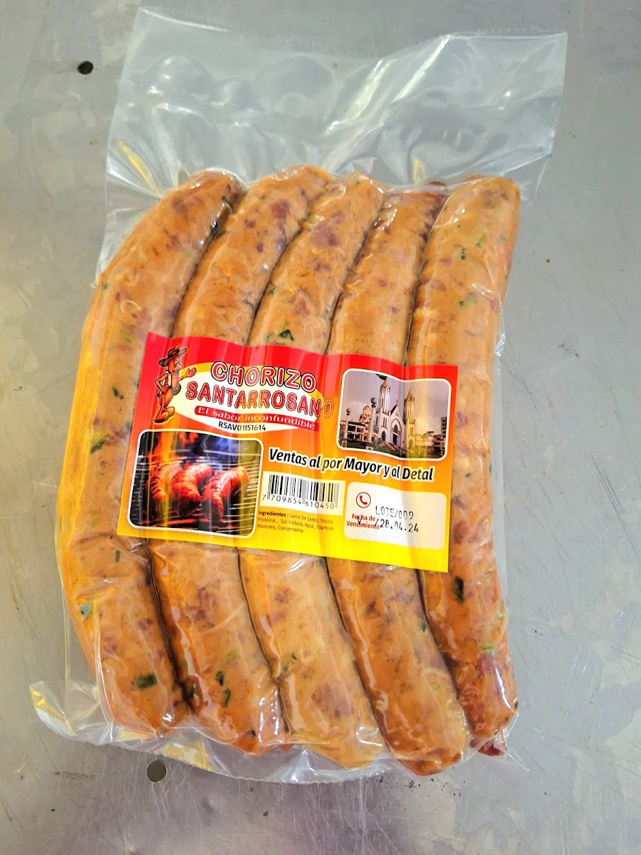 Piqueteadero chorizo santarosano