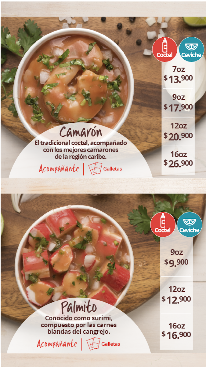 Caliche Ceviche - Aves Maria