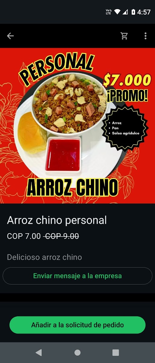 RESTAURANTE ARROZ CHINO LAS VIOLETAS