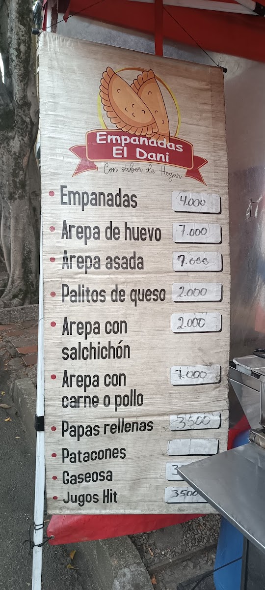 Empanadas El Dani. Con el sabor de hogar.