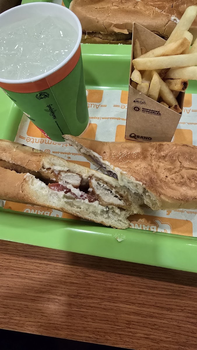 Sándwich Qbano Santafé