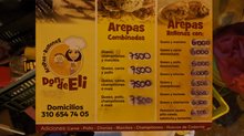 Arepas rellenas Don De Eli