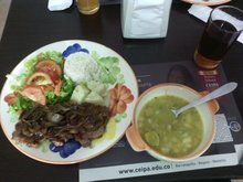 caseiros almuerzos exquisitos