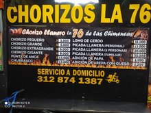 Chorizos la 76