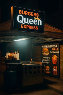 Hamburguesas Queen express 👑