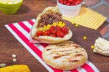 Las Quesudas, Arepas al carbón