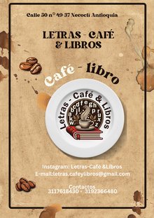 Letras - Cafe & libros