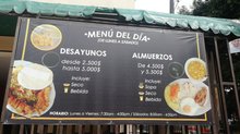 Menú del día