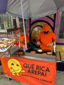 Qué rica arepa!