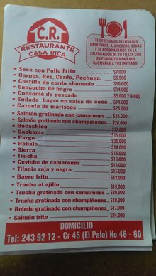 Restaurante Casa Rica